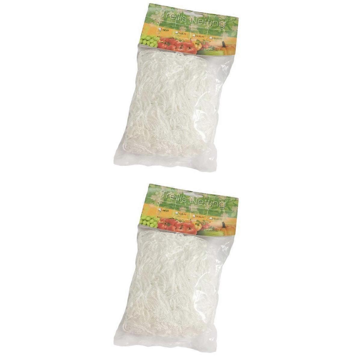 2Pcs Heavy-Duty Vegetable Veggie 5m 10m Plants Trellis Climbing Net String