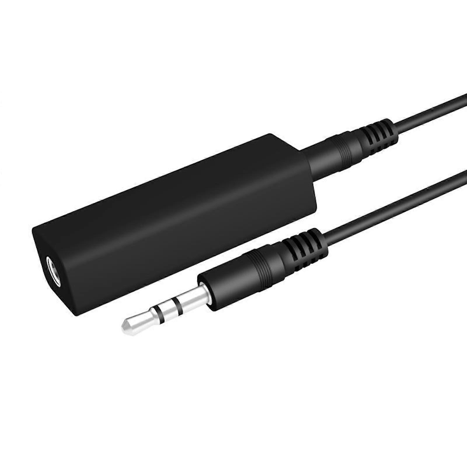 Grounding Noise Isolator 3.5mm Noise Filter Eliminates Humming Buzzing Sound for Car Sound and Home Stereo System