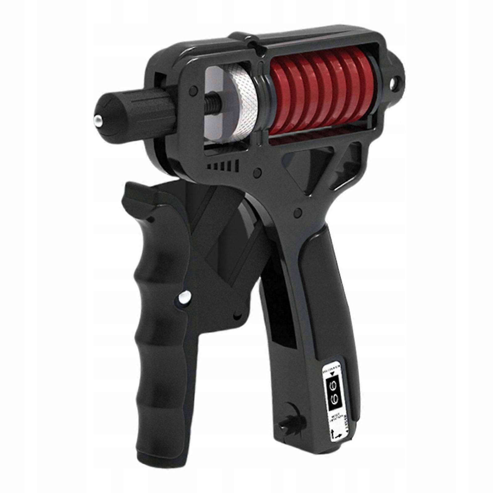 قبضة اليد تقوية نقالة الإصبع المحمولة معدات اللياقة البدنية أسود