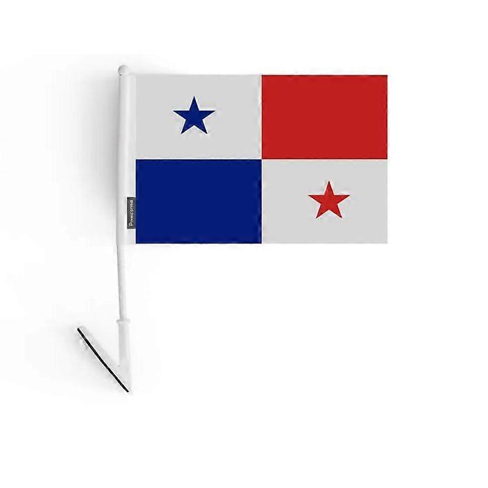 Adhesive Flag – Panama – 14 x 21 cm – Soft Polyester – Easy to Stick – 5 pieces