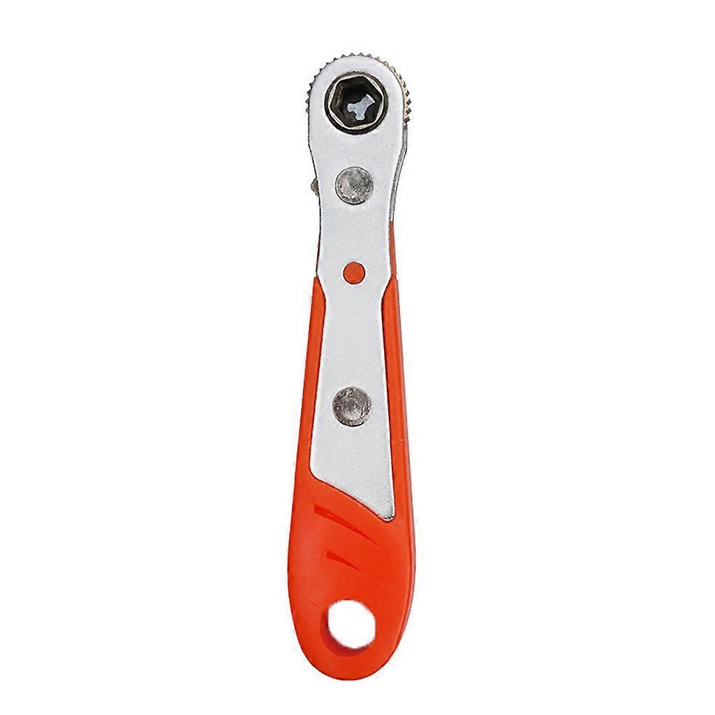 Mini Magnetic Ratchet Wrench 1/4"(6.35mm) Hexagon Torx Bidirectional Control Practical Drill Bits Tool for Car Repair