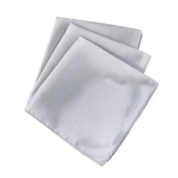 4x 10Pcs Square Plain Napkin Handkerchief Banquet Party