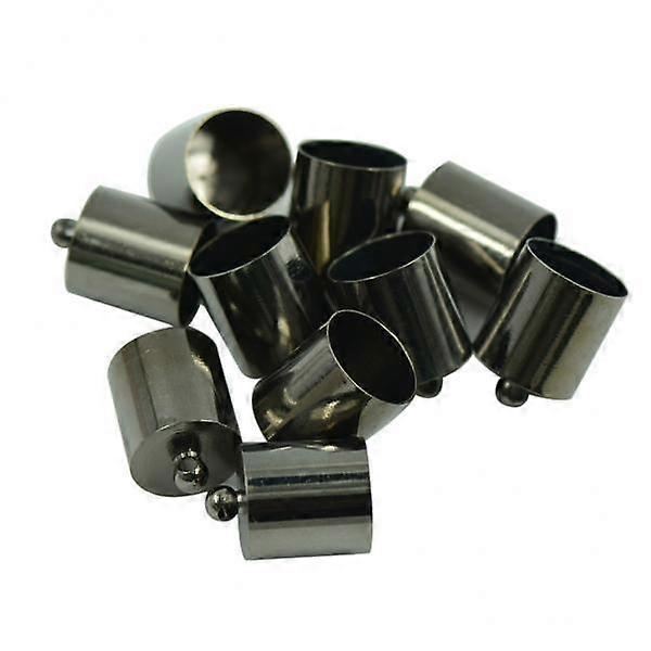 Ensemble d’embout en laiton de qualité supérieure de 10 mm pour l’artisanat de cordon de queue de rat Kumihimo