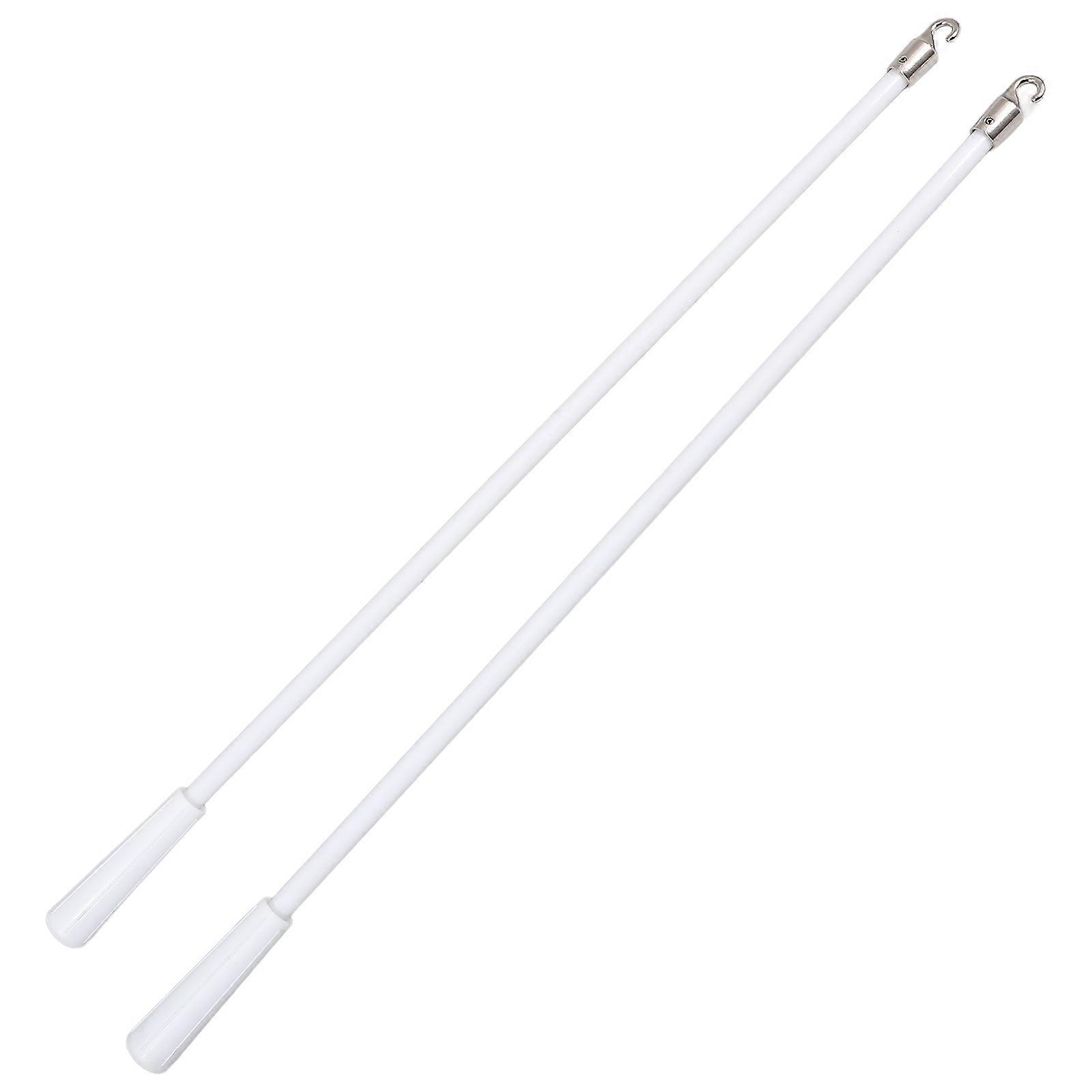 Adjustable Shutter Rod Pulls Drapery Wand with Hook Easy Install Blind Accessories for Home Office Compatibility