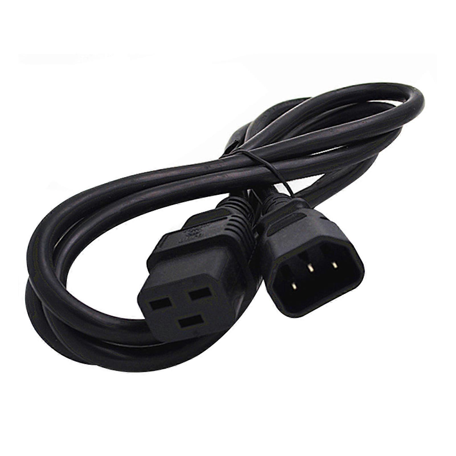 Reliable Extension Cord Plastic Power Cable Flexible Wire Plastic Cord for 16A Appliances Suitable for Server Racks Multicolor