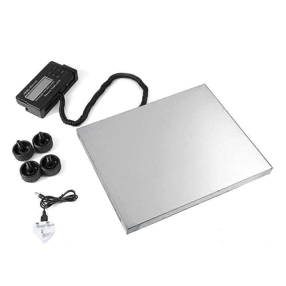 Digital Digital Scale, Mail Scale with Hidden Handle and Feet, Package Scales 300 kg, 30 × 38 × 4 cm