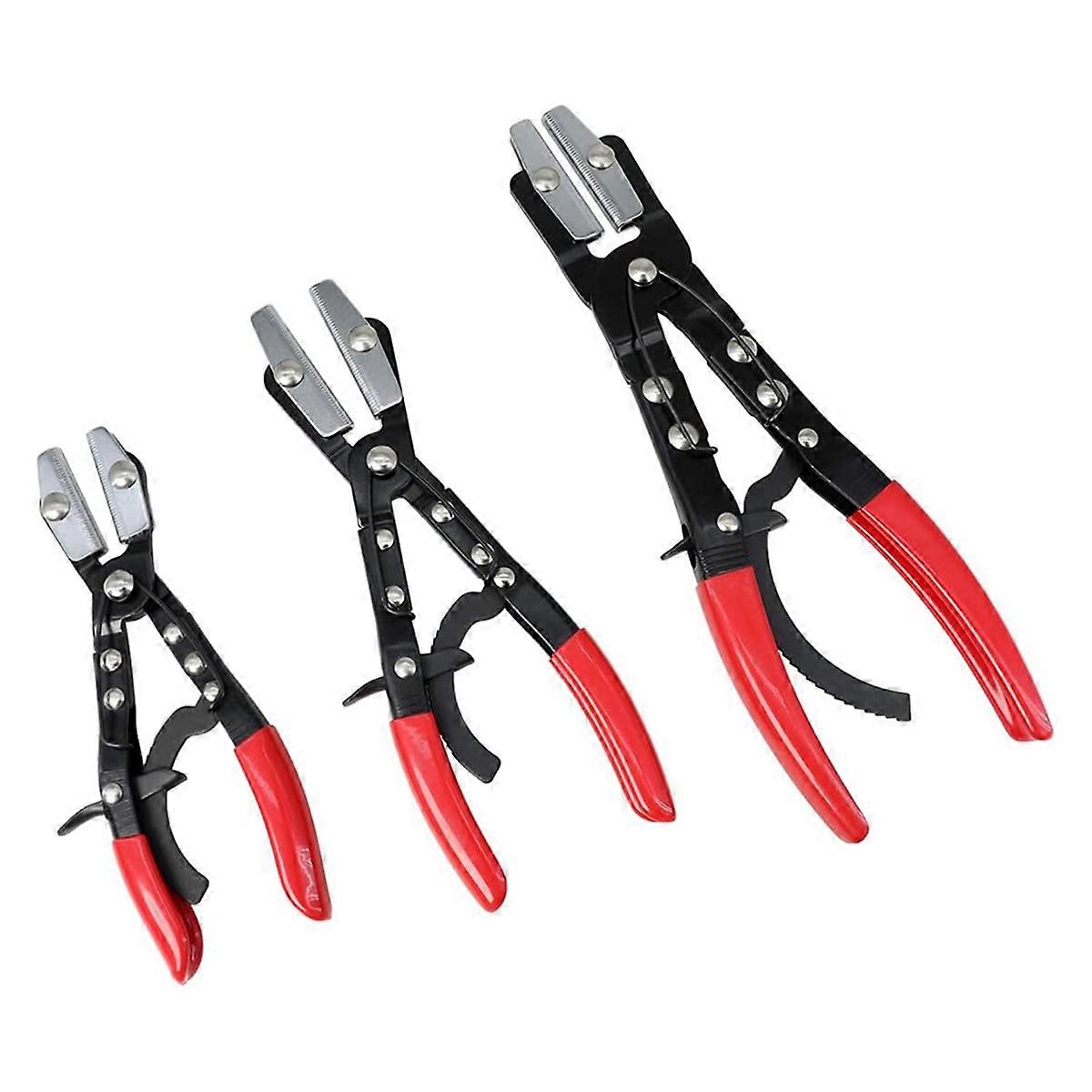 Hose Pinch Off Pliers Set 8in, 10in, 12in Pliers for Automotive, Radiator, Fuel & Coolant Lines