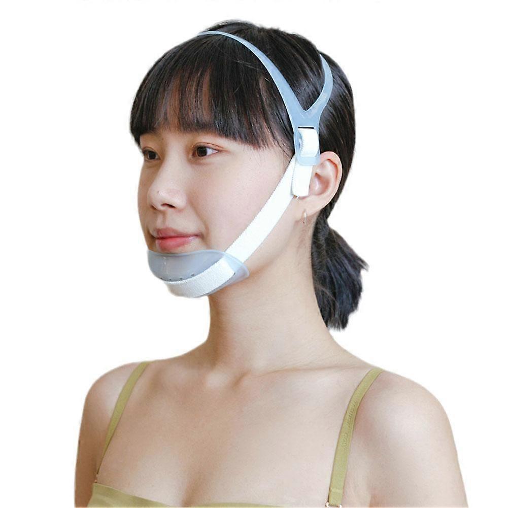 Anti Snoring Chin Strap Adjustable Stops Snoring Comfortable Breathable Sleep Aid