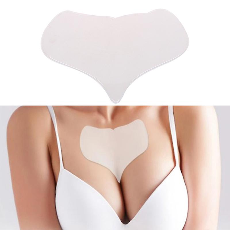Patch anti-rides en silicone pour la poitrine, réutilisable et transparent