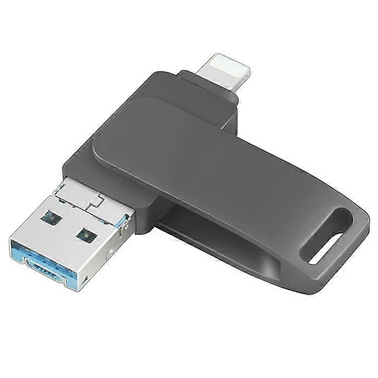 RICHWELL R-PK004 256GB External Storage OTG U Disk Memory Stick 3 in 1 Lightning/Micro USB/USB 3.0 Flash Drive