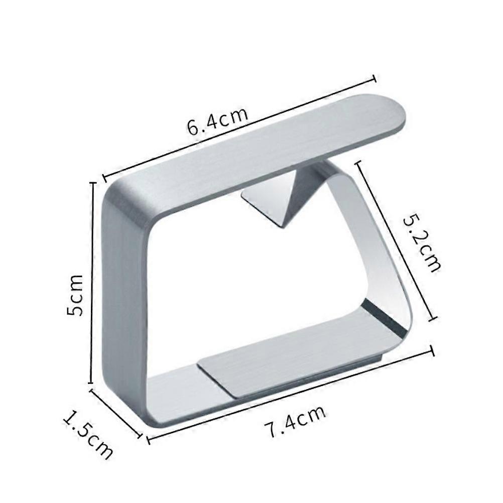 Heavy-Duty Tablecloth Clips, Versatile Steel Holders for Picnics and More