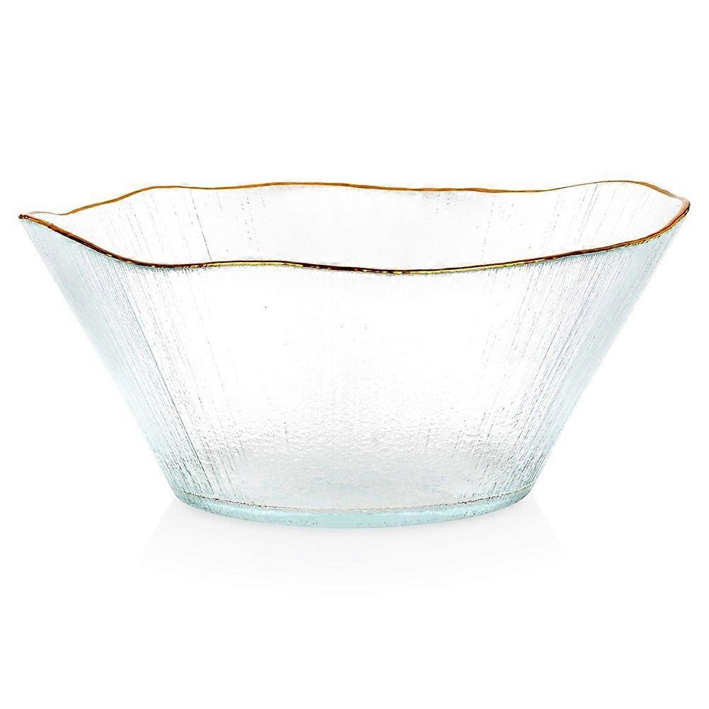 Saladier verre doré 21 cm, 1,2 l