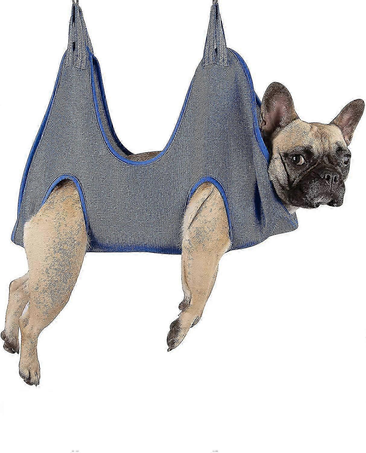ネイルトリミング、入浴、拘束のための犬のグルーミングハンモックハーネス - 安全なペットグルーミングバッグ
