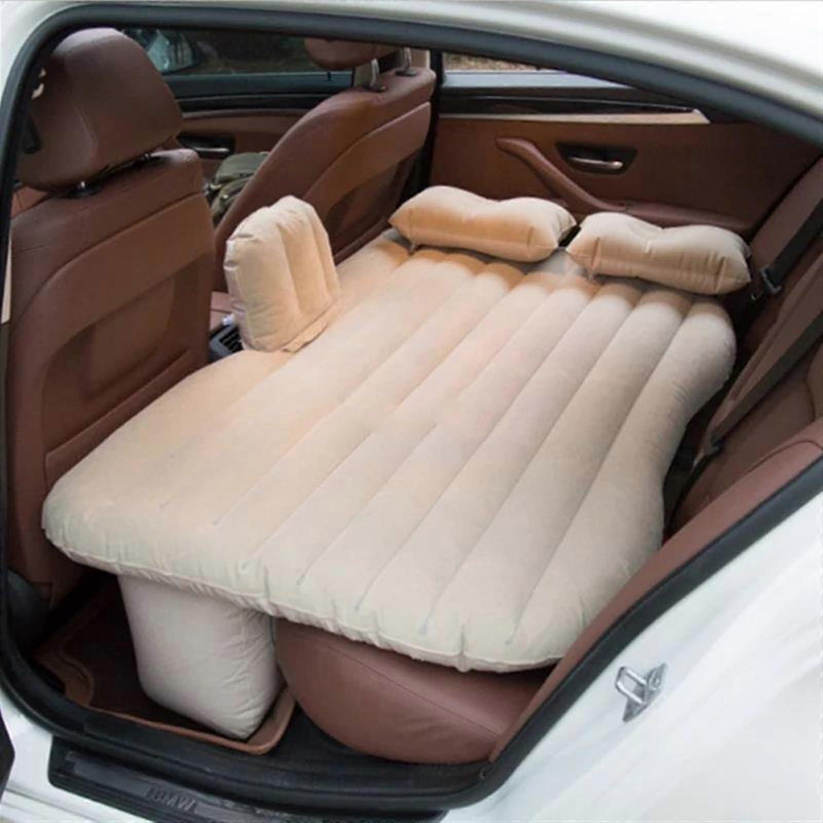Auto-Reisebett Inflatable Air Mattress for Cars, Camping Sofa, Backseat Cushion, Compatible with SUV and MPV Vehicles