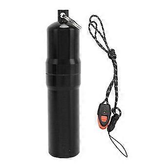 Metal Storage Tube Aluminium Alloy Water Proof Tube Container for Outdoor Camping Travel