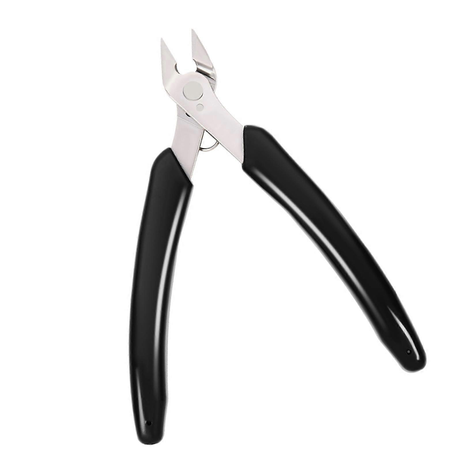 Professional Miniature Flush Cutter Ergonomic Electronic Scissors for Fine Wire Plastic Metal Filaments and Crafting Projects