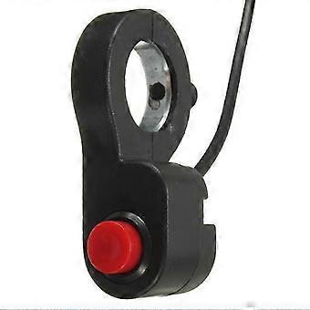 Motorcycle Horn Starter, 7/8'' Motorcycle Handlebar ATV Bike Horn Starter Stop Switch on Nice Button