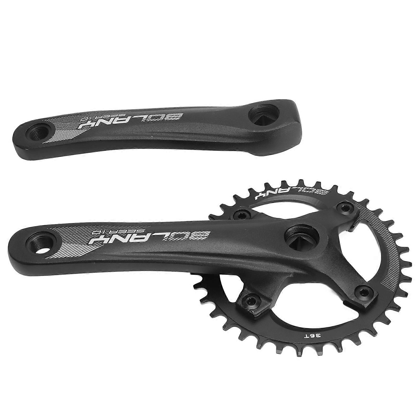 36T Aluminum Alloy Bicycle Crankset 104BCD Square Hole Chainring for 7-12 Speed Mountain Bike
