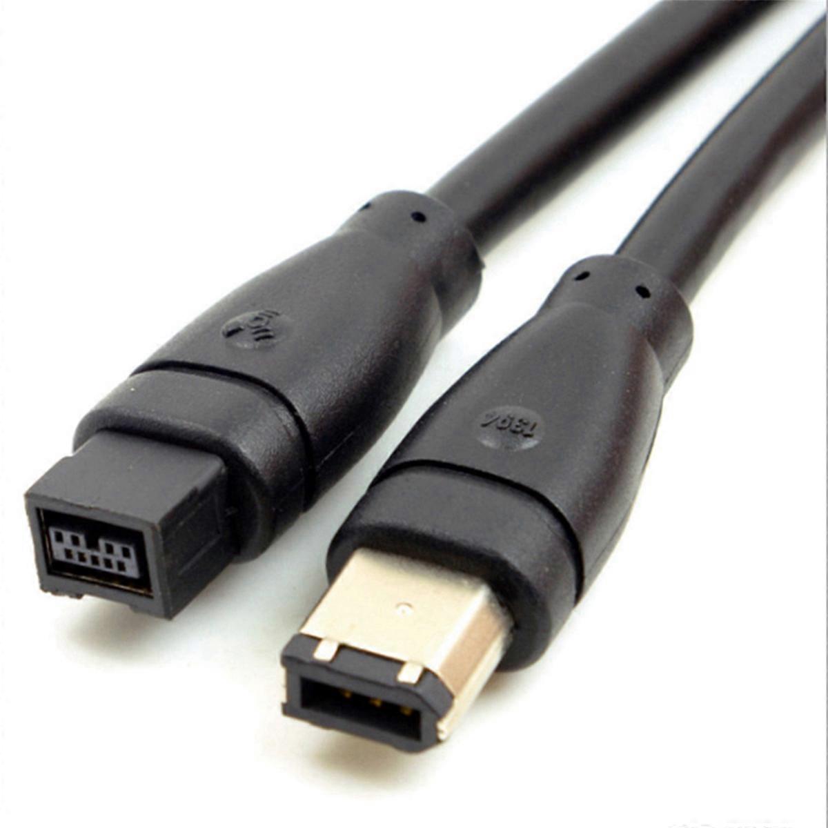2X FireWire IEEE 1394B Cable 9Pin to 6Pin 800Mbps Data Cable ( 1.8Meter)