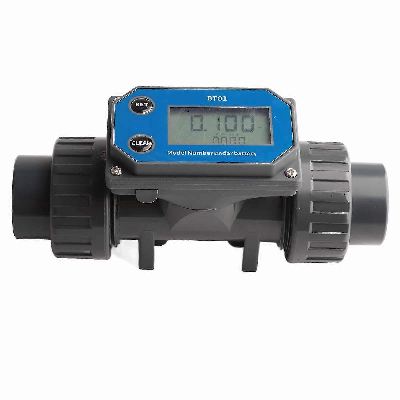 Digital Display Flowmeter High Accuracy Sensitive Response Water Flow Sensor Meter for Farmland Irrigation