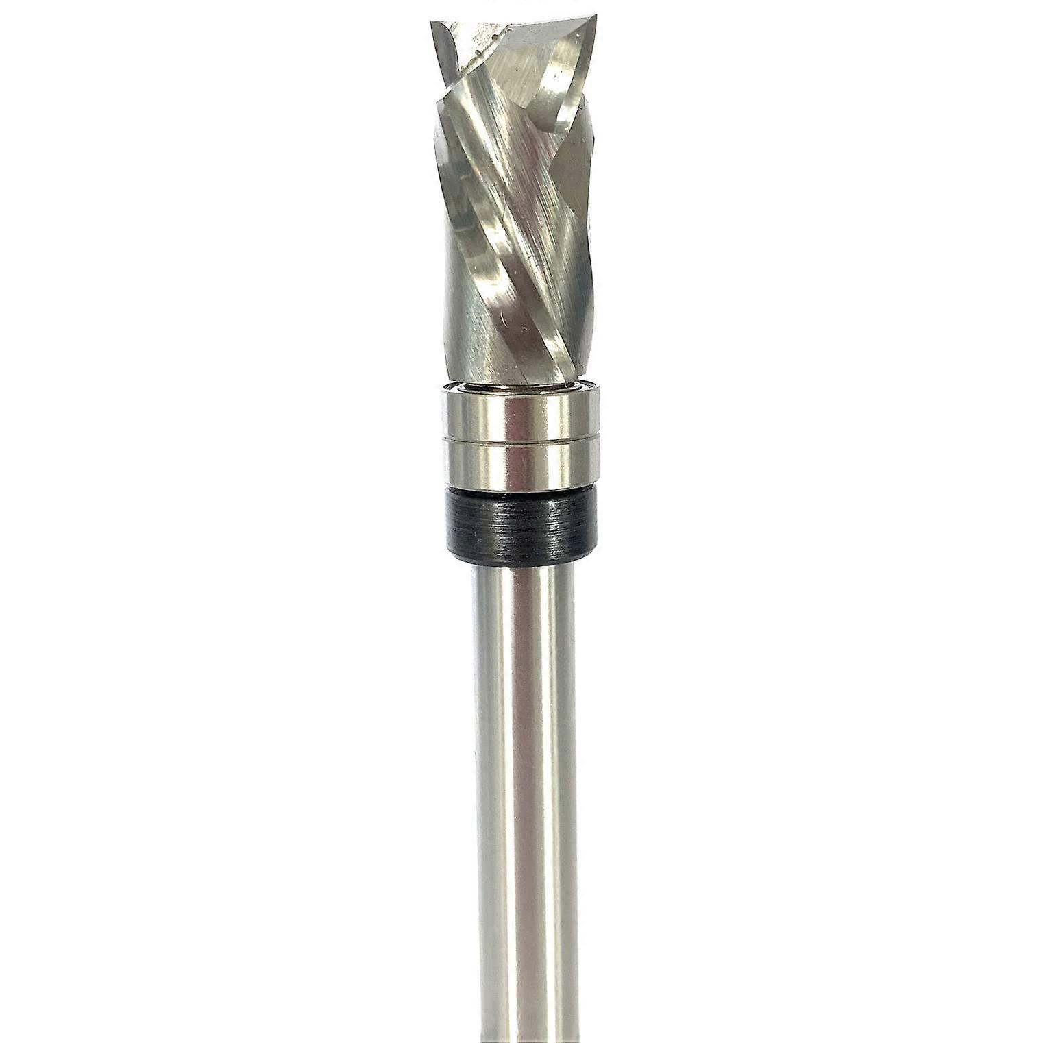 Spiral Cutter 8mm Shaft, Solid Carbide Milling Cutter, DoubleEdged Router Bit 8x25.4mm2
