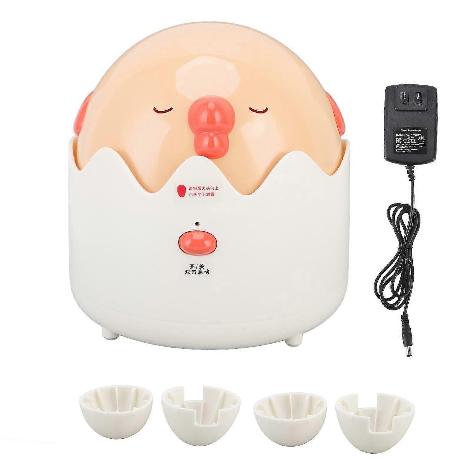 Egg Spinner Plug in Use Thickened Food Grade ABS Silicone Bottom Golden Egg Shakers for Home