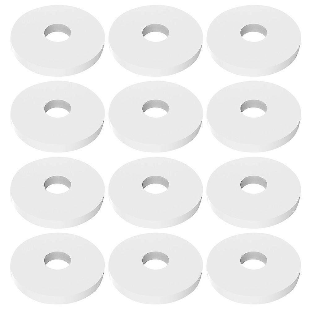 12Pcs Hollow Round Aromatherapy Refill Pads Car Diffuser Replacement Pads for Car(Mixed Scent)