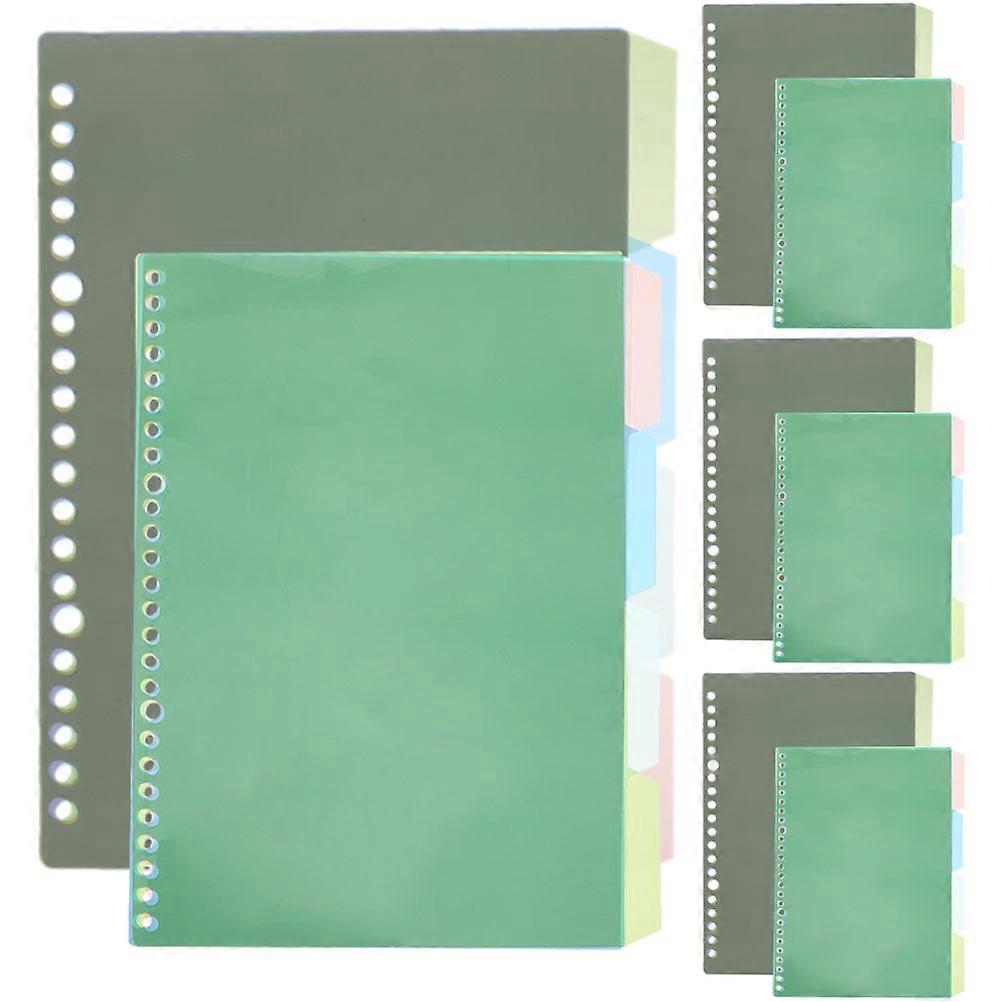 Labeling Binder Dividers For Home Use 19.40X25.60X0.10cm 8 Sets