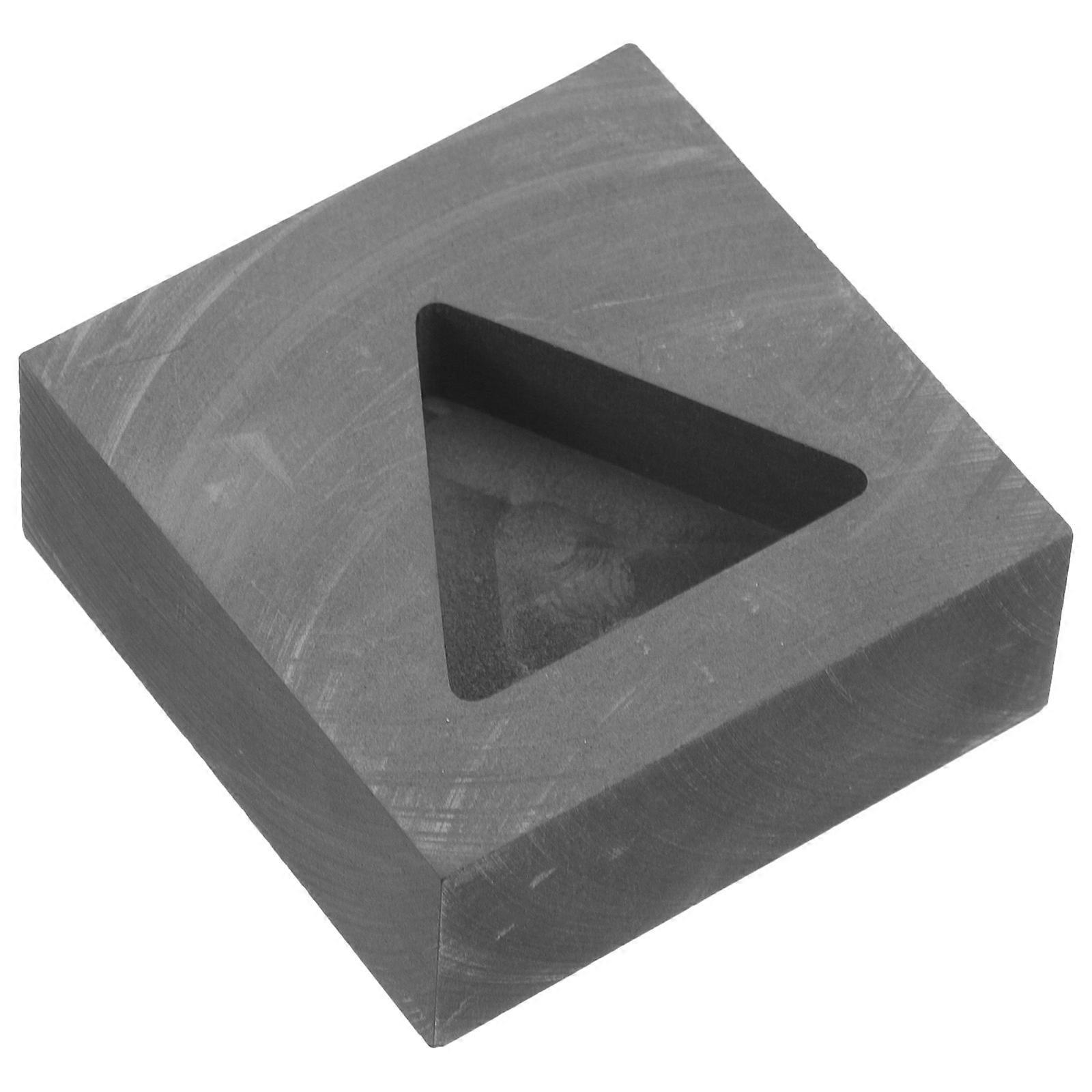 Gold & Silver Graphite Mold for Metal Casting – Heat Resistant, Durable, and Space Saving Design for DIY Enthusiasts