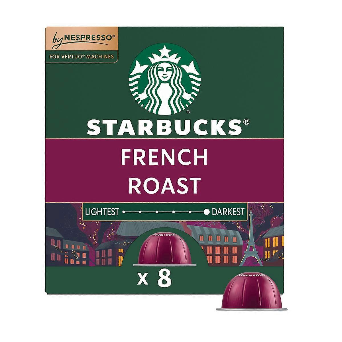 Starbucks By Nespresso Vertuo Line 法式烘焙,8 克拉/4.4 盎司