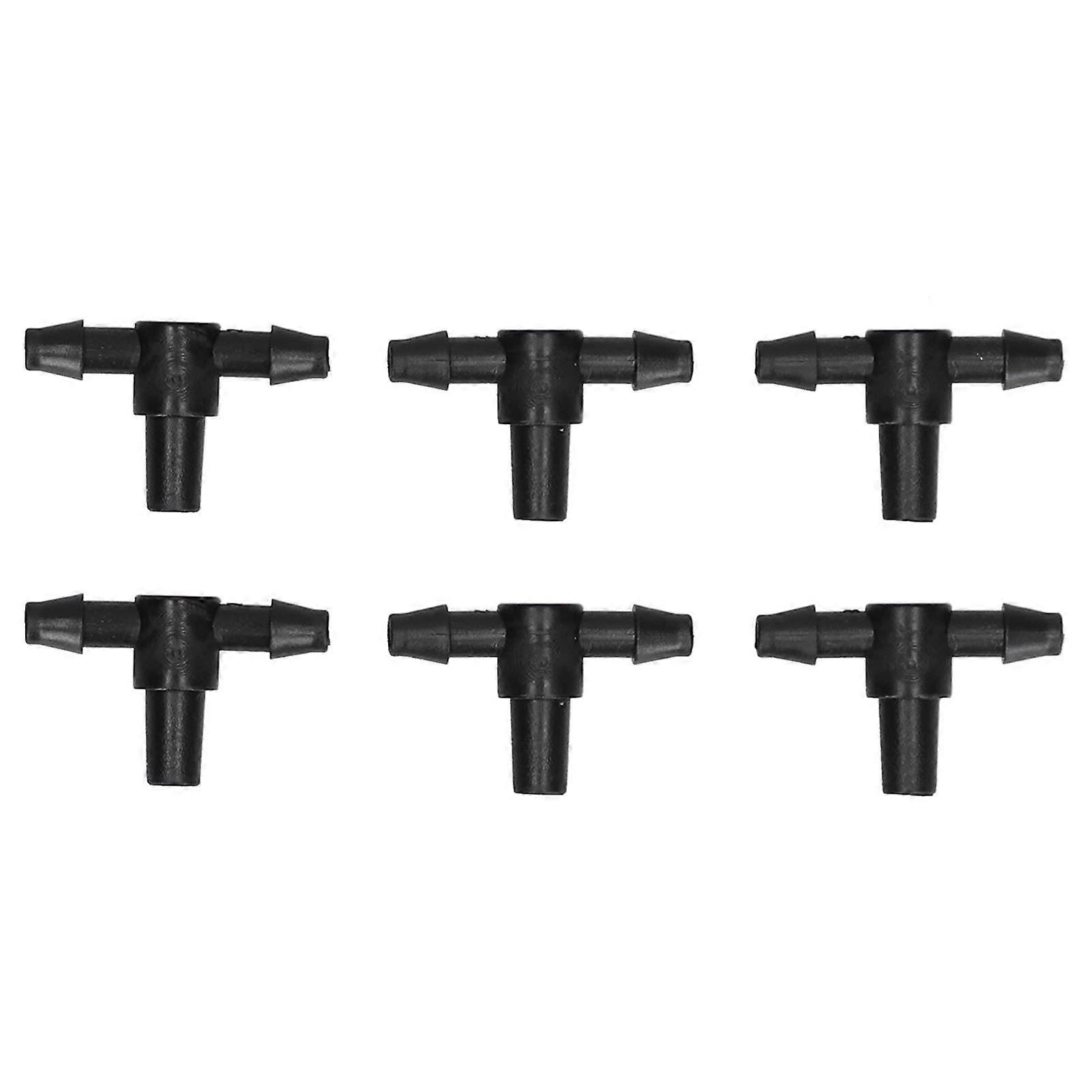 Tconnector, 100 pieces 4/7 hose connection, Tconnection fittings for garden drip irrigation system