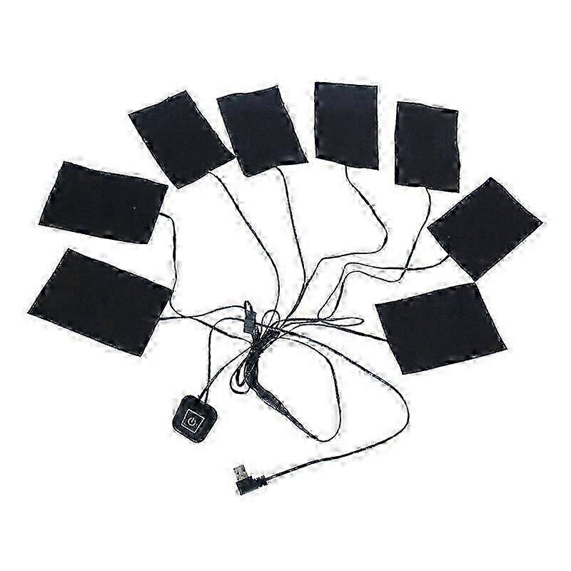 USB Clothes Heater Pad with 3-Level Temperature Control for Indoor Use