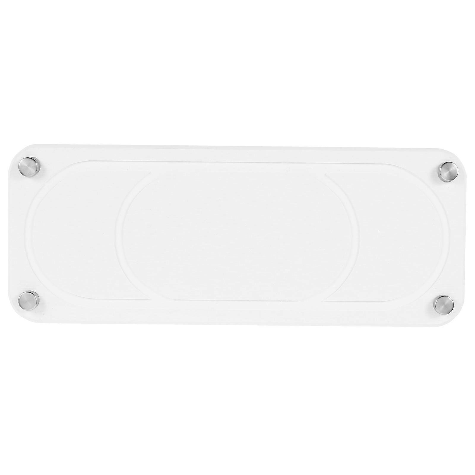 Bathroom Organizers Diatomite Mat Quick Dry Rectangular Shape Cafe Accessory 1Set