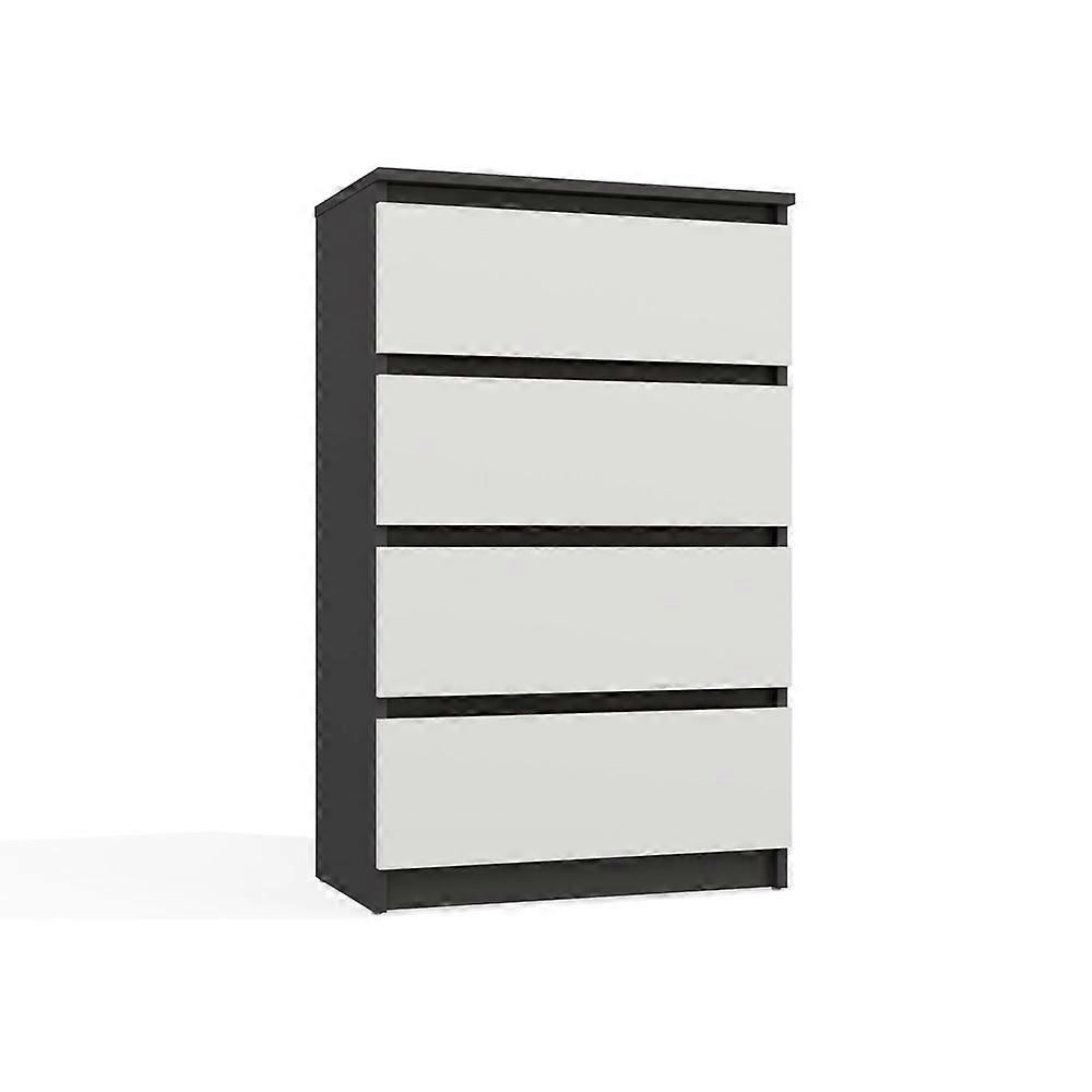 Kommode Malwa M4 ANTHRAZIT WEISS