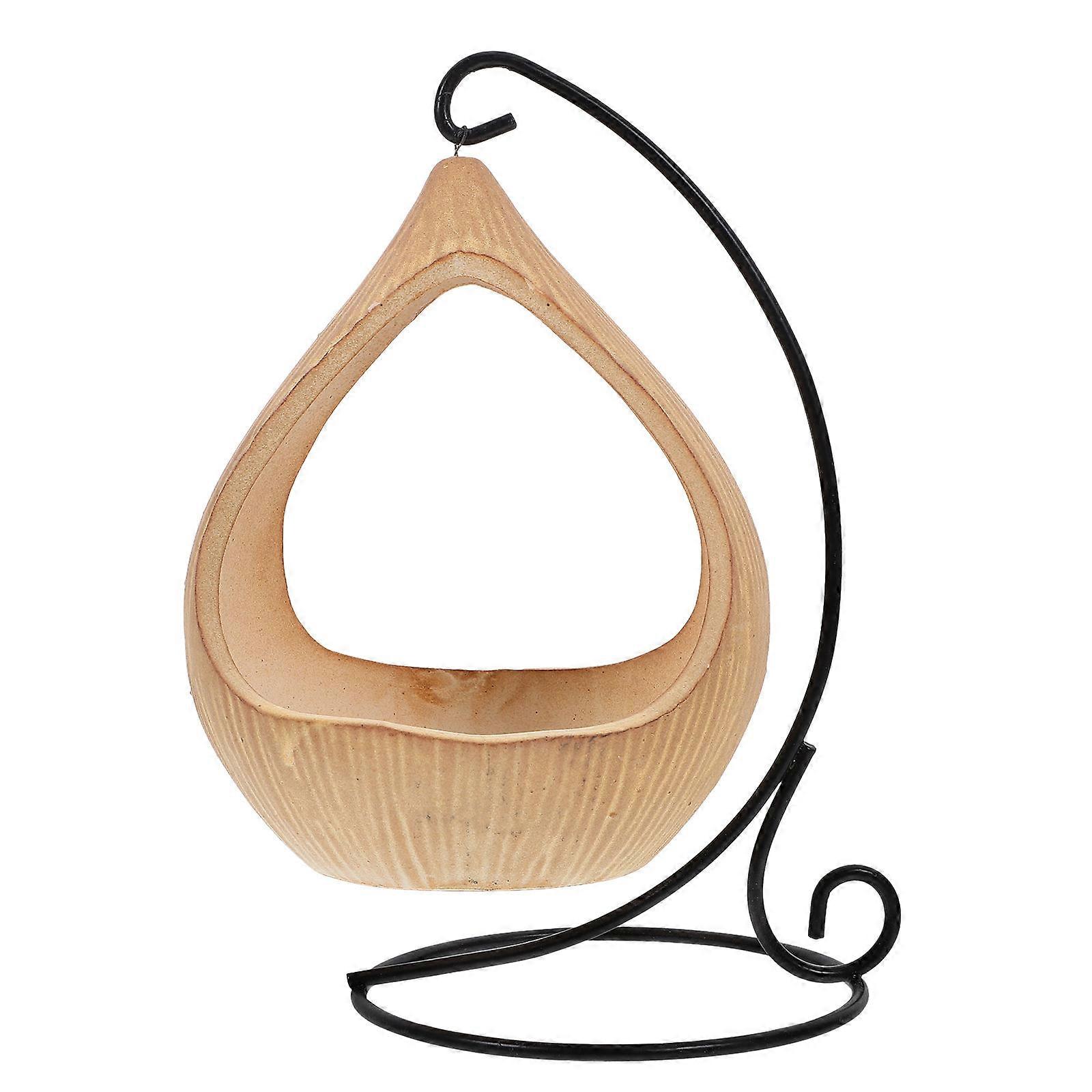Pet Hammock Nest Hamster Hut Sleeping Nest Small Animal House For Guinea Pig Daily Activities Rest Time Round Shape Iron Material 1Pcs
