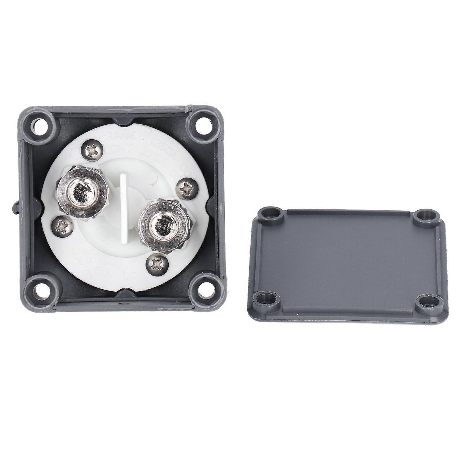 Battery Isolator Switch 12V‑48V Strong Compatibility Heavy Duty On Off Rotary Knob for Car RV Truck