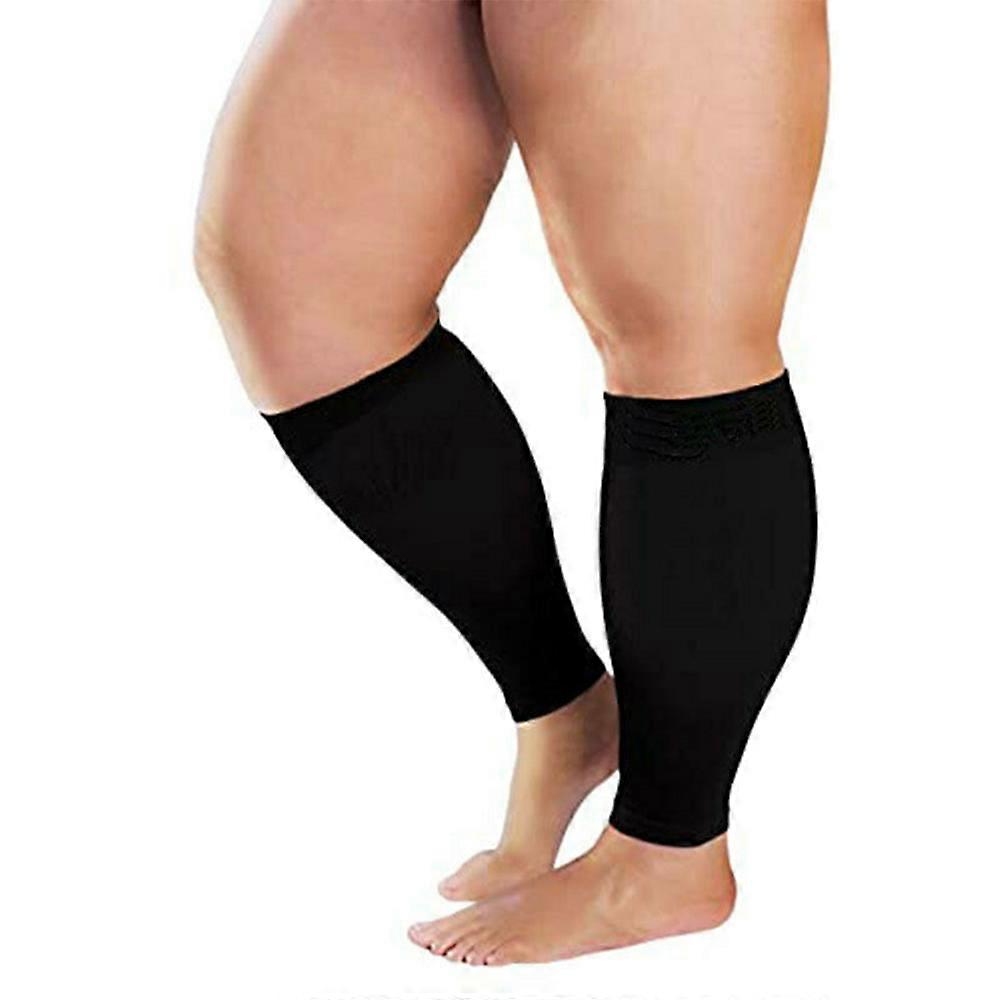 Calf Compression Sleeve Women Men Footless Compression Socks Running Leg Sleeve