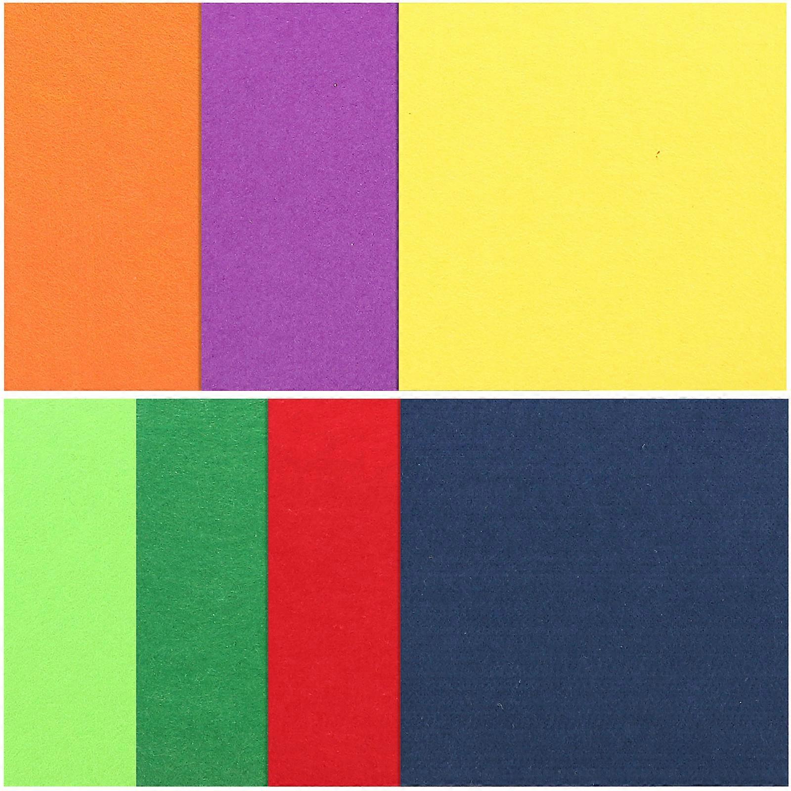 Felt Sheets for Crafts DIY Felt Cloths for Kids 7 Sheets Polyester Nonwoven Fabric