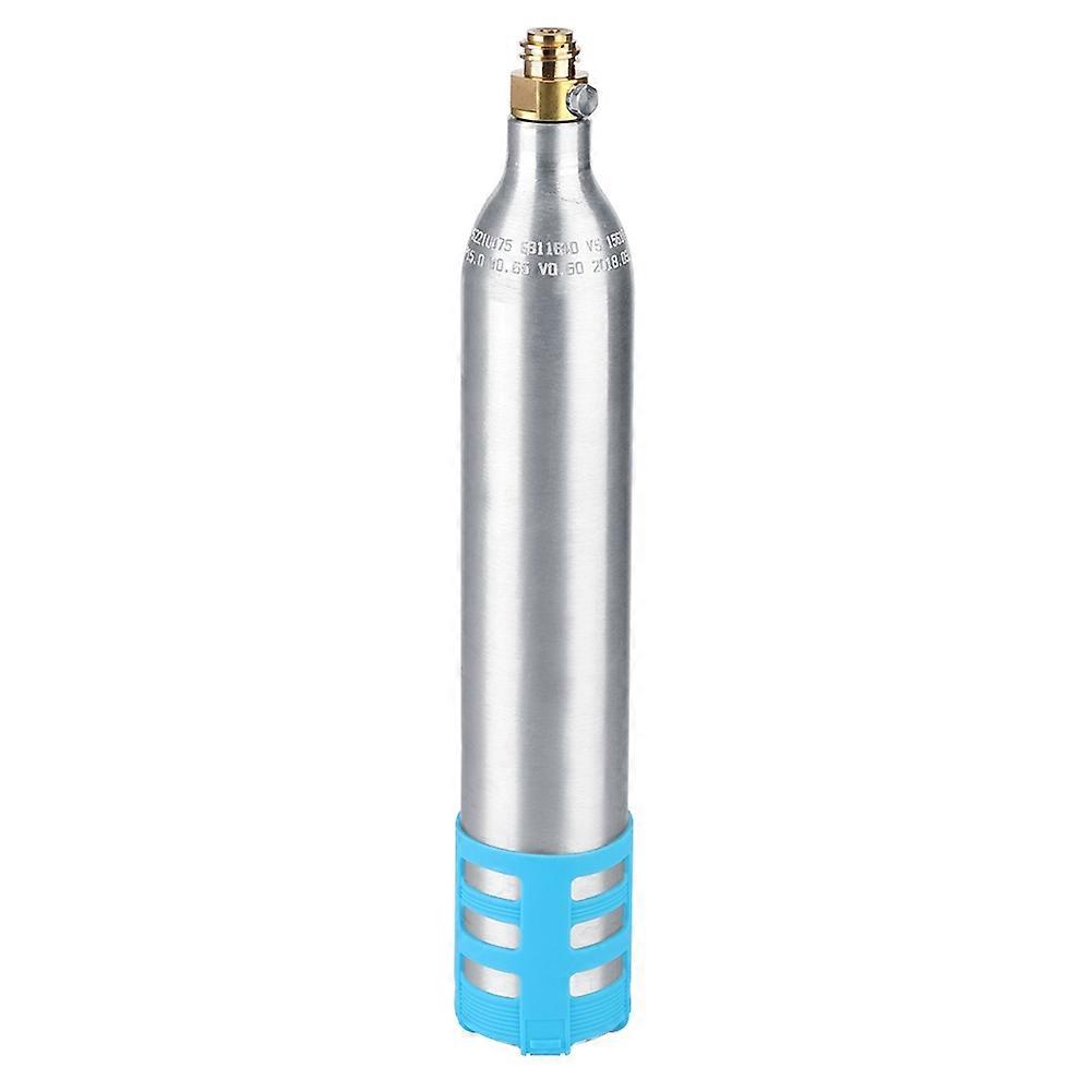 0.6L Refillable Soda Bottle Spare Reusable CO2 Cylinder Accessory for Soda Machines