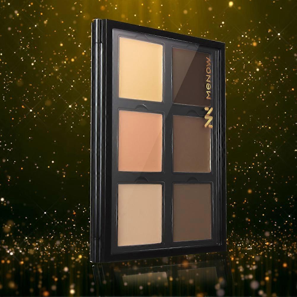 6 Colors Makeup Face Concealer Cream Palette Long Lasting Coverage Flawless A