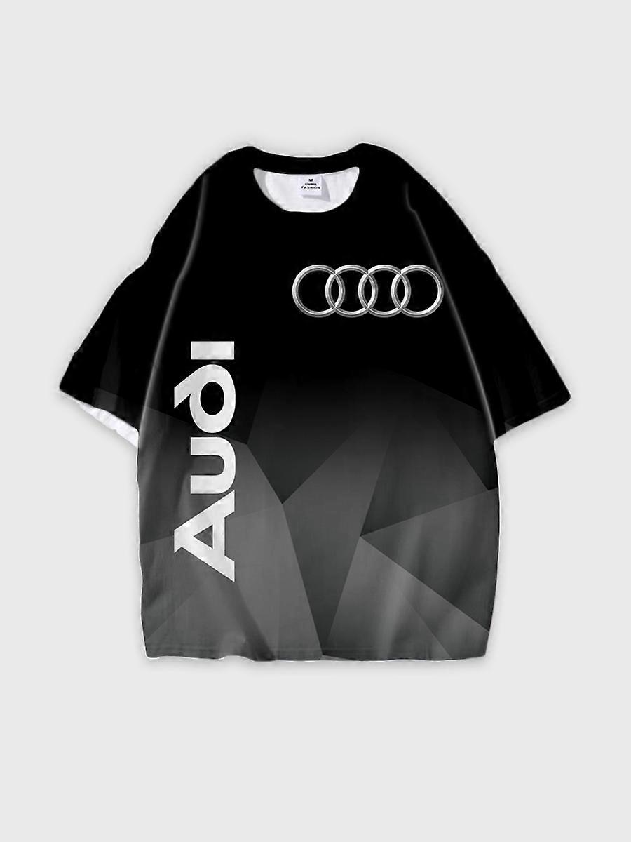 T-shirt round neck Pattern loose short sleeve JW207