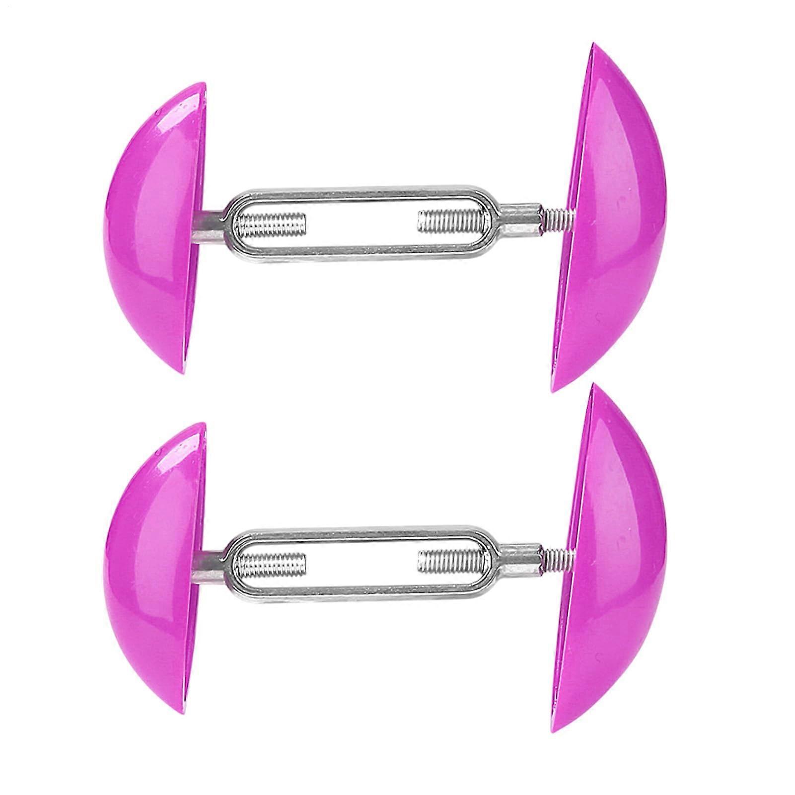 Adjustable Shoe Expander – Boot Widening Tool, Aluminium Foot Stretcher for Wide Feet, Hot Pink Color, Versatile Design