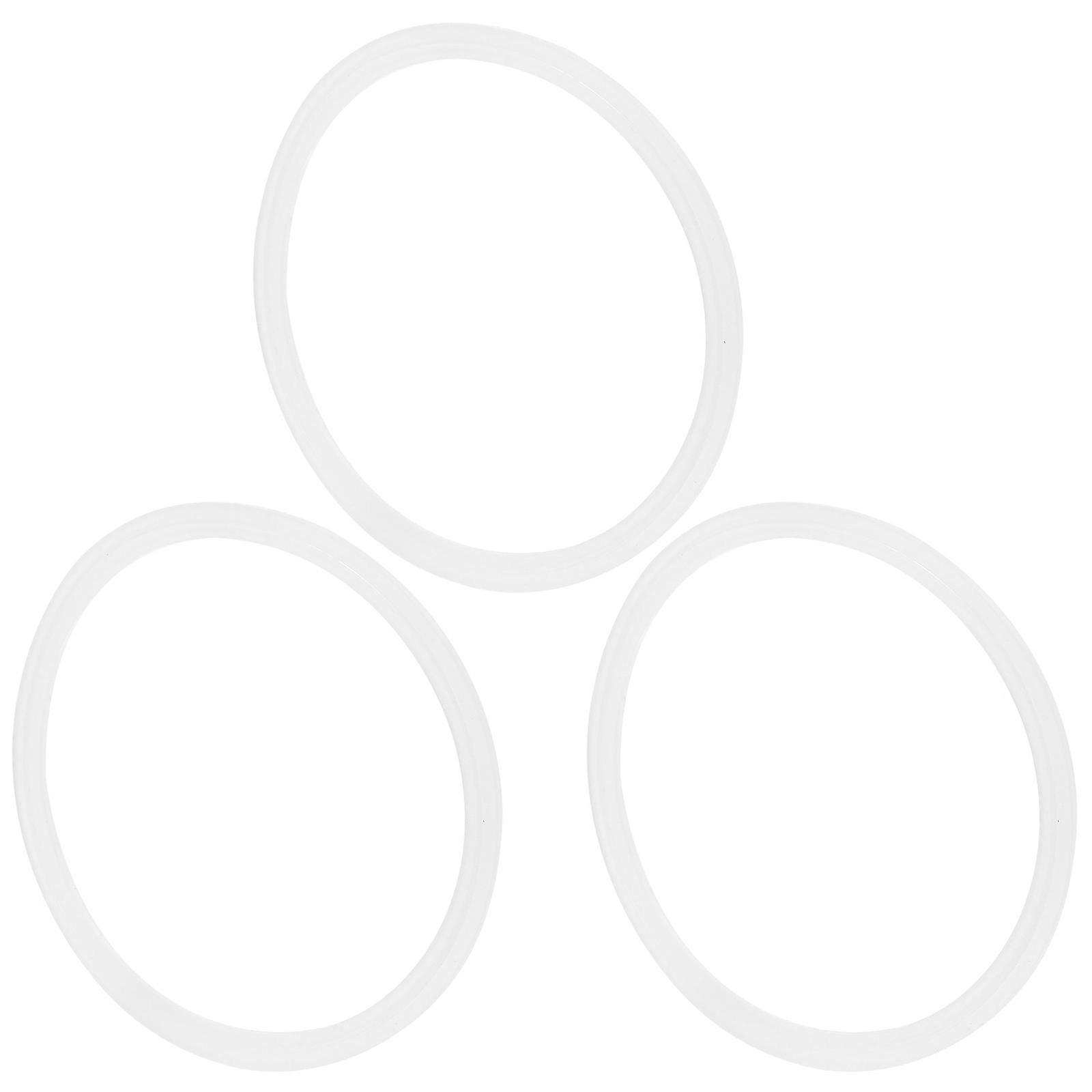 Jar Gaskets Replacement Bottle Lid Silicone Ring Heat Insulation 3Pcs