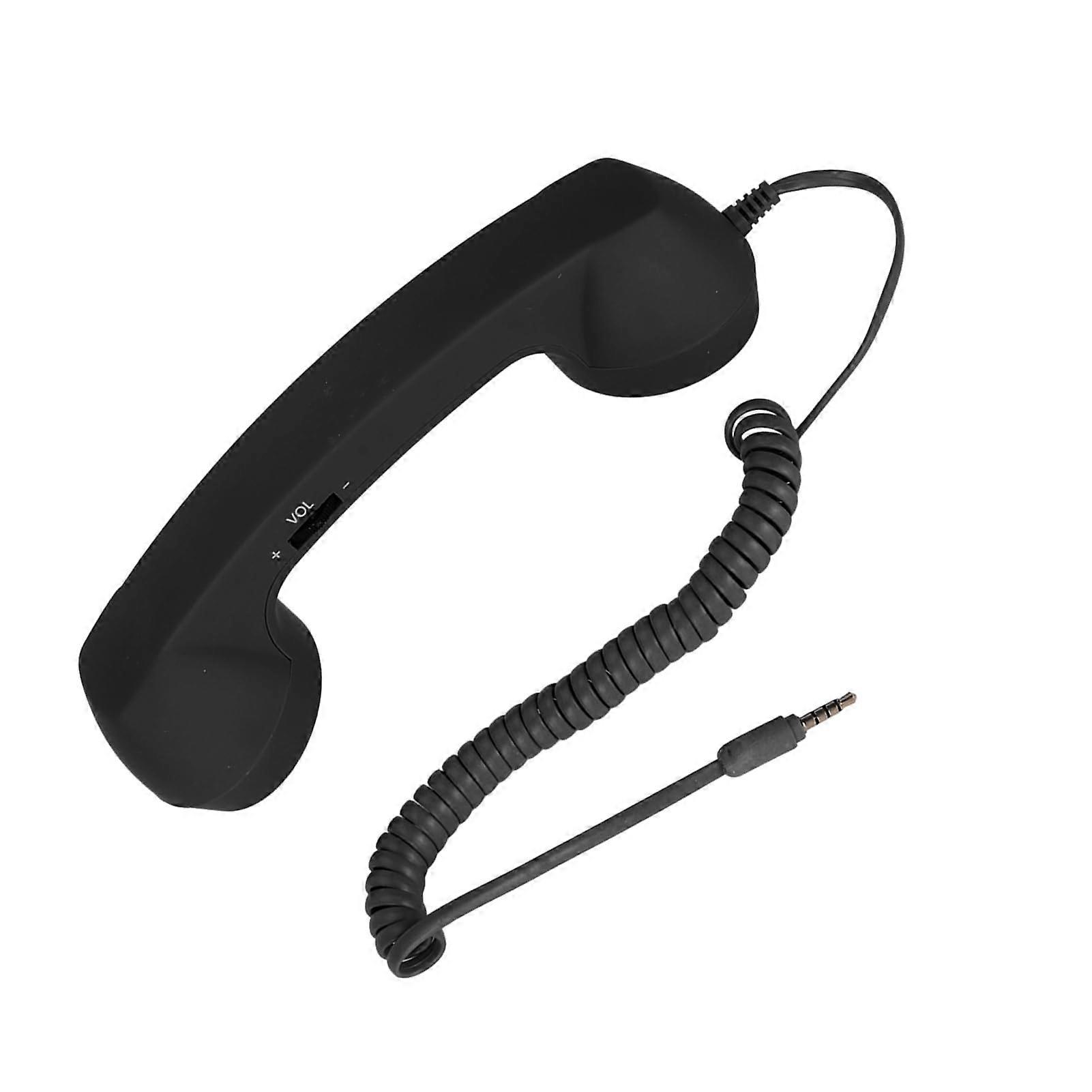 Mobile Phone Receiver with Excellent Audio Quality, Multifunctional Retro Design, Light Radiation Protection for Computer Use