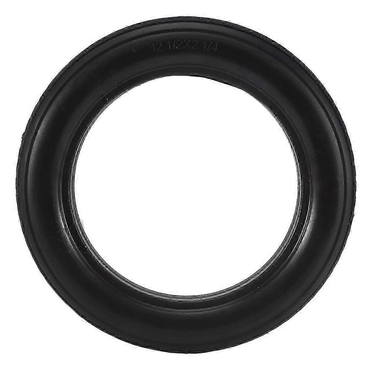 12Inch 12 1 / 2X2 1 / 4 Bicycle Solid Tires Bicycle Bike Tires 12 1 / 2X2 1 / 4 Black Rubber Non- T