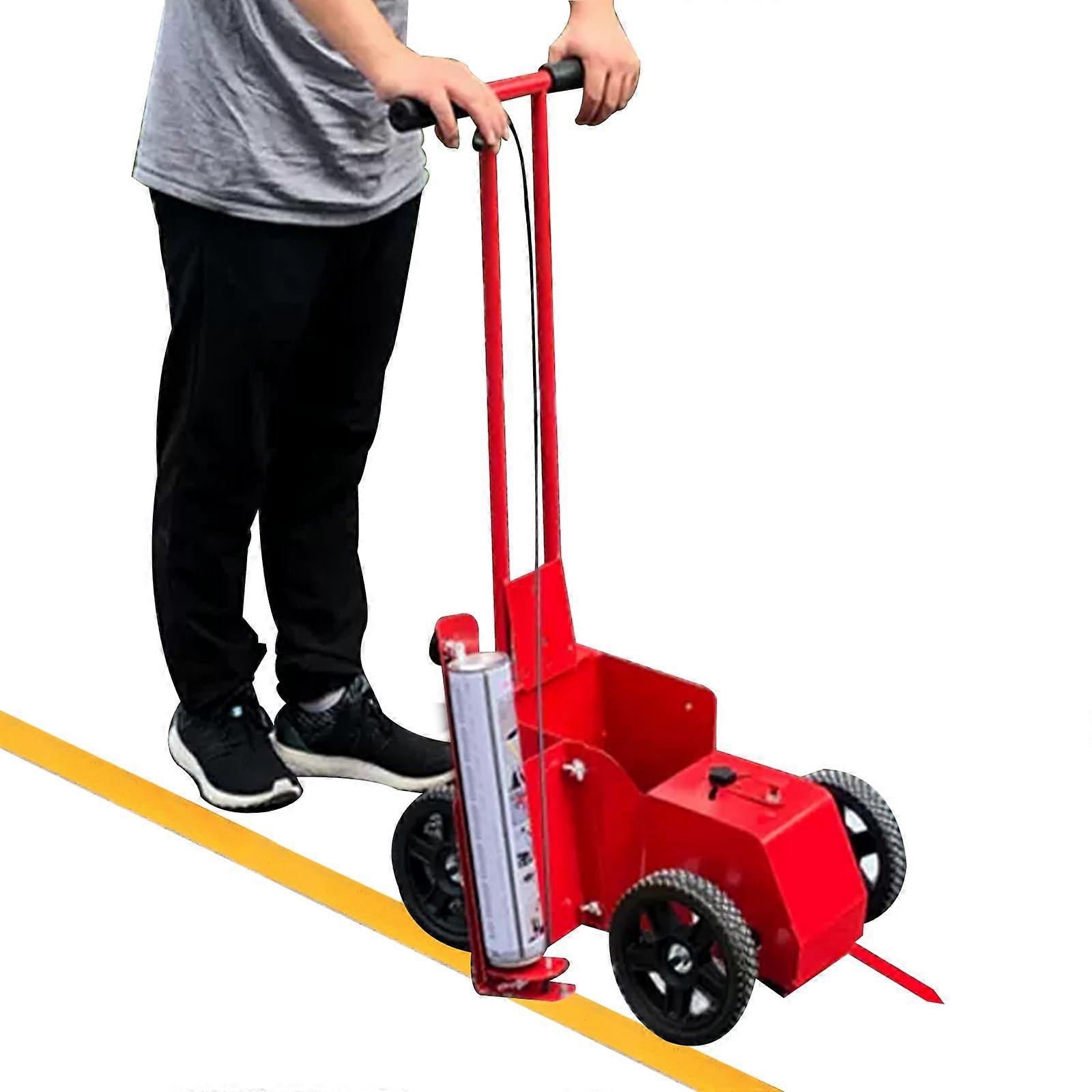 Strip Marking Machine High Performance Parking Space Striping Machine Quick Marking Accuracy