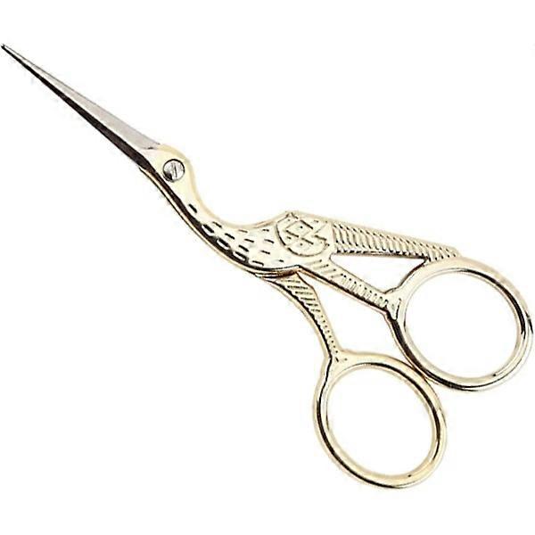 Professional Eyebrow Scissors 4.5 Inch, Gold