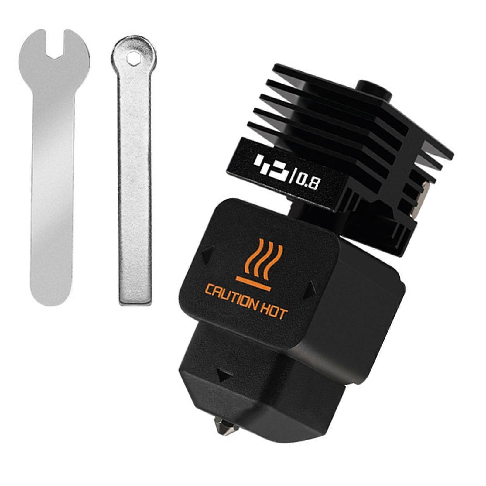 Stainless Steel 3D Printer Detachable Nozzle Hotend Fast Speed Printing Detachable Nozzle For ABS and more Materials Multicolor