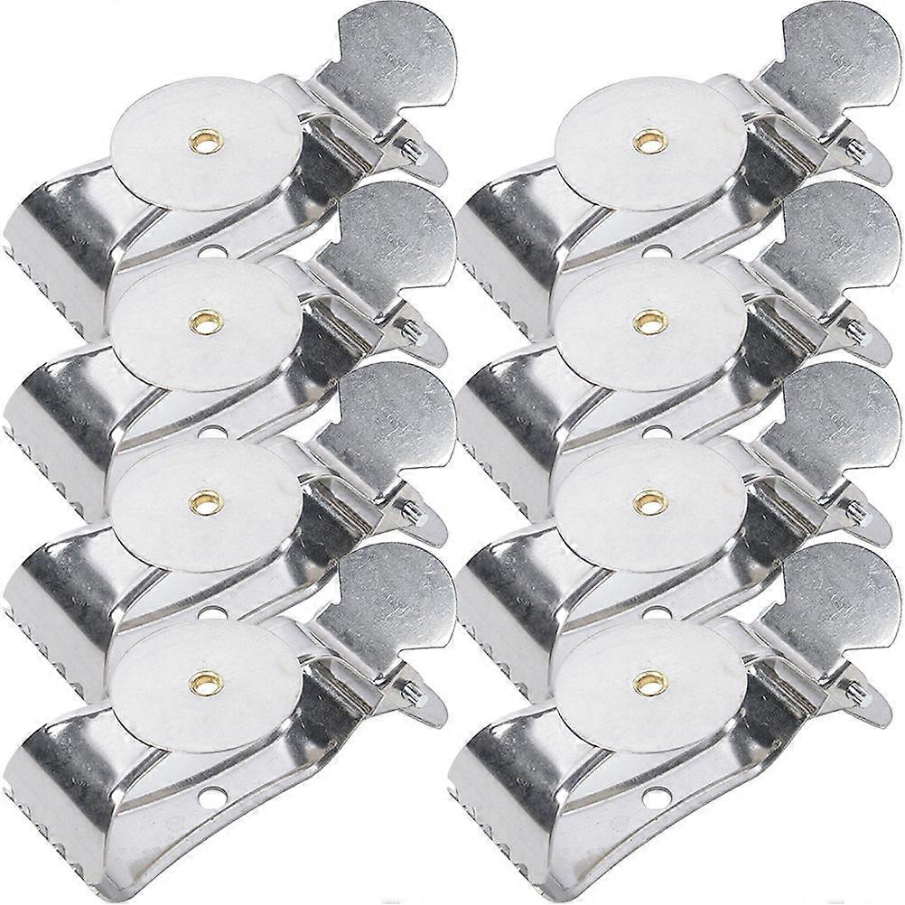 Adjustable Curtain Tiebacks Clip Thickened Spring Easy to Use For Bedroom 8Pcs