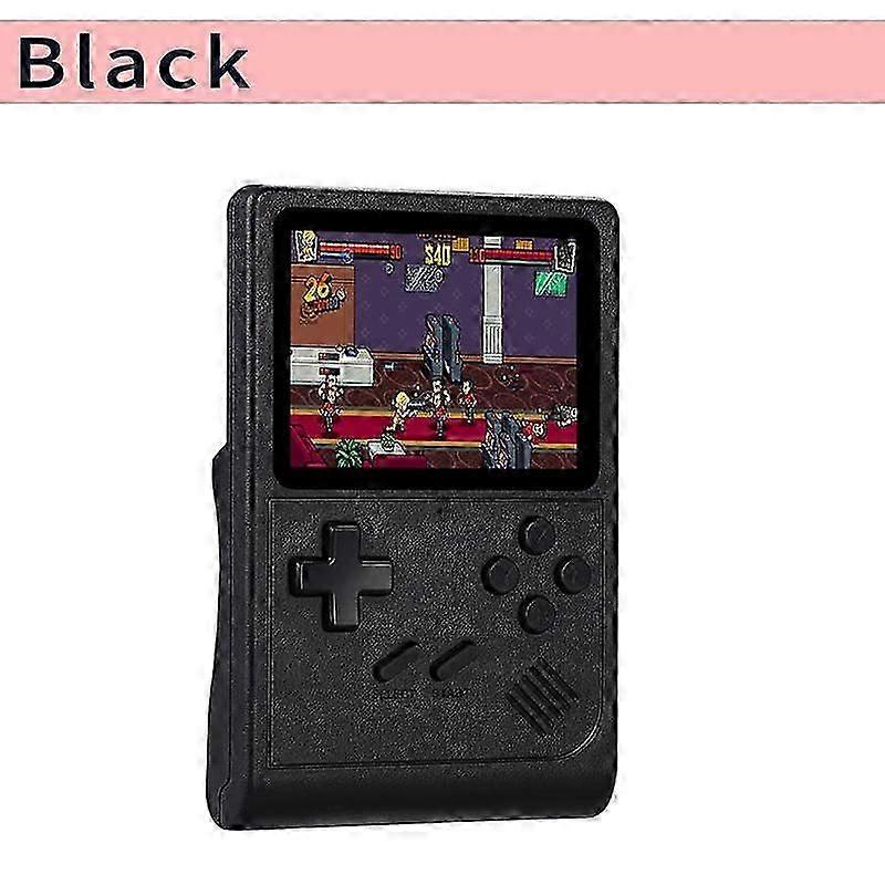 GB300ポータブルハンドヘルドゲームプレーヤー3.0インチスクリーンTVビデオゲームコンソールAV出力レトロゲームコンソール内蔵8G 6000 +ゲーム